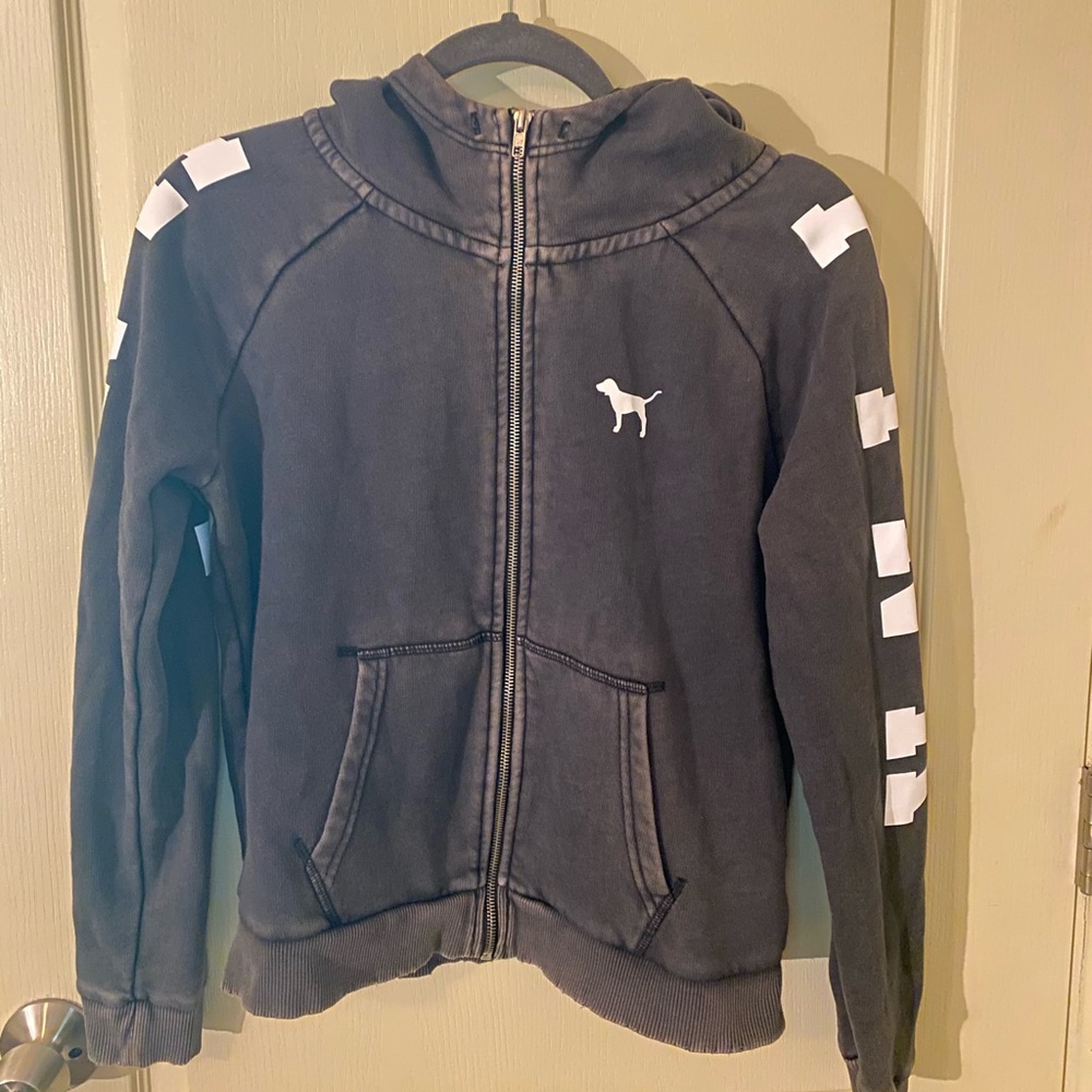 Victoria secret pink zip up hoodie